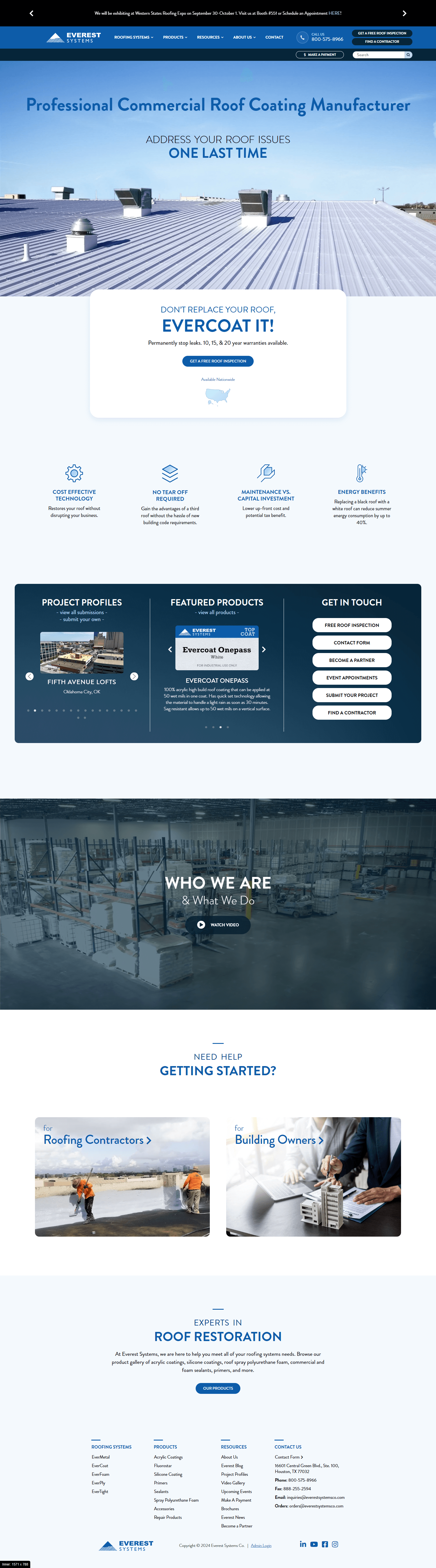 Everest Systems home page